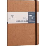 Clairefontaine age bag 79342c carnet cousu dos carr� petits carreaux couverture imitation grain cuir ...