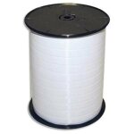 Clairefontaine bobine bolduc de comptoir 500mx7mm lisse coloris blanc