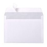 Clairefontaine bte de 500 enveloppes auto. adh. 114x162 80g