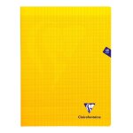 Clairefontaine cahier mimesys piqu polypro 24 x 32 cm 48 pages 90g sys jaune