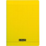 Clairefontaine cahier piqu polypro 21x29, 7 cm 140 p sys 90g jaune