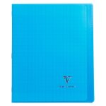 Clairefontaine cahier prot�ge - cahier koverbook piqu� polypro 17x22cm 48p s�y�s coloris al�atoire