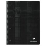 Clairefontaine cahier spiral� 68252c tri� par couleur din a4 quadrill� avec marge int�rieure / ext�rieure ...