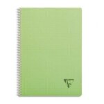 Clairefontaine cahier spirale couverture polypropylne 100 pages a4 seys assortis