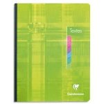 Clairefontaine cahier de texte spiral� 144 pages sey�s 17x22. couverture carte