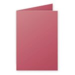 Clairefontaine carte 210g pli�e 110x155 bordeaux pqt 25