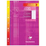 Clairefontaine copies doubles perfor�es s / etui 21x29, 7 400p q. 5x5