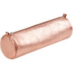 Clairefontaine cuirise leather rd - trousse - cuir - argent