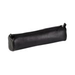 Clairefontaine cuirise - trousse - cuir v�ritable - noir