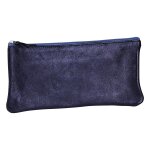 Clairefontaine cuiris - trousse plate 11x22 cm - ptrole