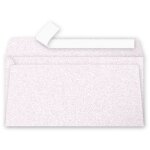 Clairefontaine enveloppe 120g 110x220 rose poudr� iris� pqt 20