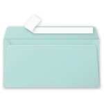 Clairefontaine enveloppe 120g 110x220 vert jade pqt 20