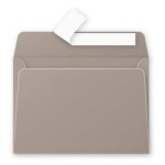 Clairefontaine enveloppe 120g 114x162 gris acier pqt 20