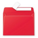 Clairefontaine enveloppe 120g 114x162 groseille pqt de 200