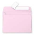 Clairefontaine enveloppe 120g 114x162 rose drag�e pqt 20