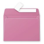 Clairefontaine enveloppe 120g 114x162 rose hortensia pqt 20