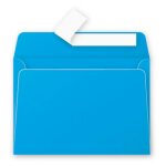 Clairefontaine enveloppe 120g 114x162 turquoise pqt de 200