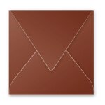 Clairefontaine enveloppe 120g 140x140 cacao pqt 20