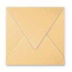 Clairefontaine enveloppe 120g 140x140 caramel pqt 20