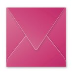 Clairefontaine enveloppe 120g 140x140 framboise 120g, pqt 20