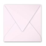 Clairefontaine enveloppe 120g 140x140 rose pqt 20