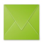 Clairefontaine enveloppe 120g 140x140 vert menthe pqt 20