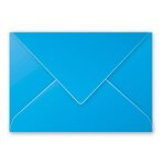 Clairefontaine enveloppe 120g 162x229 bleu turquoise pqt 20