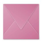 Clairefontaine enveloppe 120g 165x165 rose hortensia pqt 20