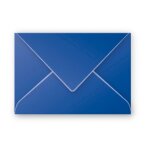 Clairefontaine enveloppe 120g 75x100 bleu nuit pqt 20