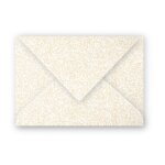 Clairefontaine enveloppe 120g 75x100 ivoire iris� pqt 20