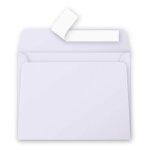 Clairefontaine enveloppe 120g 90x140 lilas pqt 20 avec bande de protection