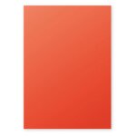 Clairefontaine etui de 50 feuilles 210x297 rouge corail 120g