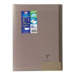 Clairefontaine kover book cahier piq�re avec rabats 210x297 96 pages 90g - couverture noir