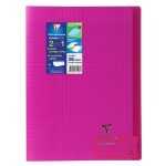 Clairefontaine kover book cahier piq�re avec rabats 210x297 96 pages 90g - couverture rose