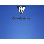 Clairefontaine maya lot de 10 feuilles de papier dessin maya bleu nuit a1