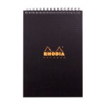 Clairefontaine notepad rhodiactive 90g ri a5 14, 8x21cm 160p. microperf. 5x5