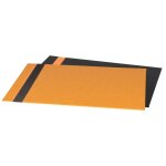 Clairefontaine orange&black is beautiful sous - mains orange 60x40cm