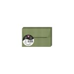 Clairefontaine paquet de 20 enveloppes pollen 90x140 120g, vert sauge