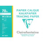 Clairefontaine pochette calque suprieur 24x32 20f 70 / 75g