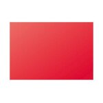 Clairefontaine pollen c6 - cartes en papier en fibre teinte - rouge intense - 110 x 155 mm - 210 g / ...