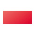 Clairefontaine pollen dl - cartes en papier en fibre teinte - rouge intense - 106 x 213 mm - 210 g / ...