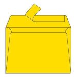 Clairefontaine pollen - paquet de 20 enveloppes format 114x162 mm coloris jaune soleil rfrence 5566 ...