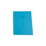 Clairefontaine prot�ge - cahier grain cuir 20 / 100�me 24x32 bleu clair