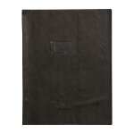 Clairefontaine prot�ge - cahier grain cuir 20 / 100�me 24x32 opaque noir