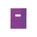 Clairefontaine protège - cahier grain cuir 20 / 100ème 24x32 violet Clairefontaine protège - cahier grain cuir 20 / 100ème 24x32 violet