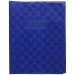 Clairefontaine prot�ge - cahier madras pvc 22 / 100e avec rabat marque page 24x32 rouge