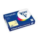 Clairefontaine ramette papier fsc a4 160g 250 feuilles canari
