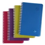 Clairefontaine rpertoire linicolor spirale 110 x 170 mm 100 pages q 5x5 coloris intense alatoire