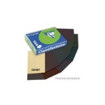 Clairefontaine - trophee - ramette de 500 feuilles papier couleur - 80 g - a4 - canari - lot de 5
