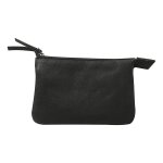 Clairefontaine - trousse - cuir - noir
